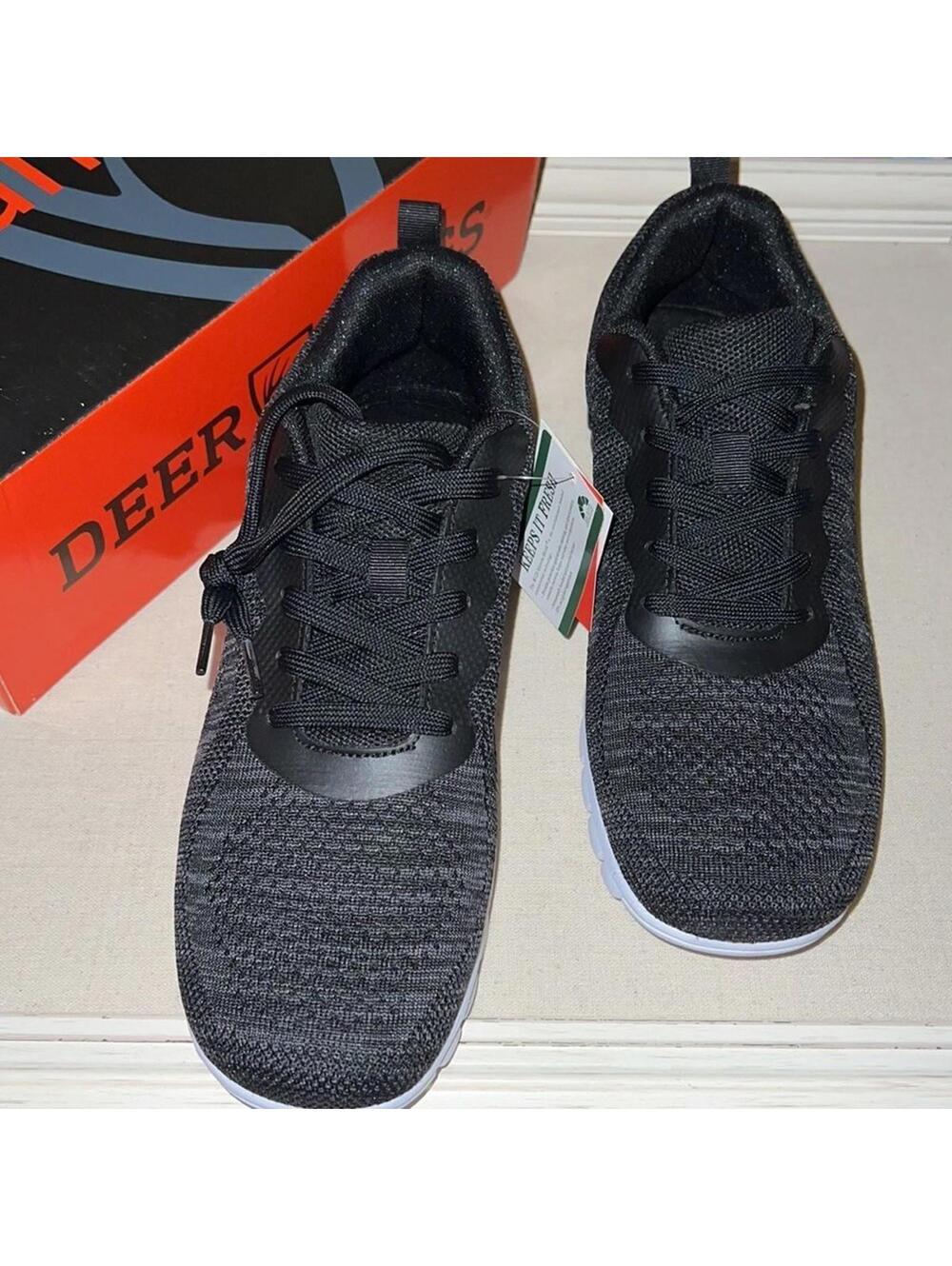 Deer Stags No Sox Haskell Knit Lace Ups 10 M NWT